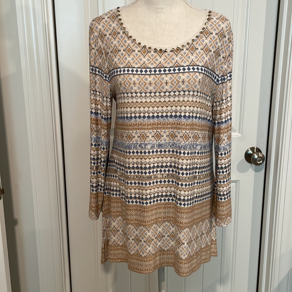 Ruby Rd. Petite Tunic Geometric